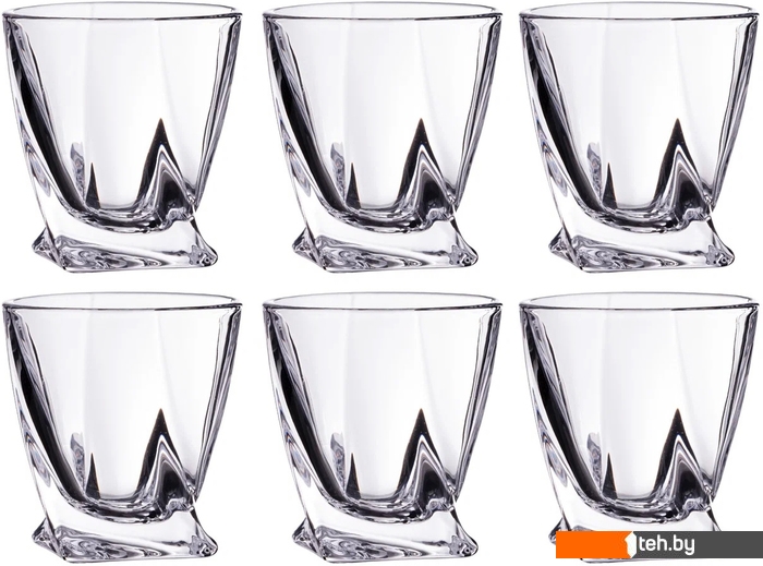  - Стаканы, бокалы, рюмки Crystalite Bohemia Quadro 669-140 - Quadro 669-140