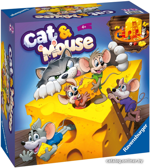  - Настольные игры Ravensburger Кошки-Мышки 24563 - Кошки-Мышки 24563