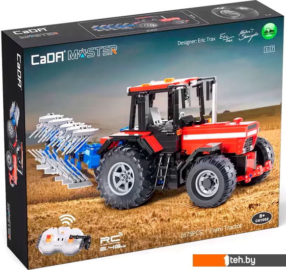  - Конструкторы CaDa C61052W Трактор - C61052W Трактор