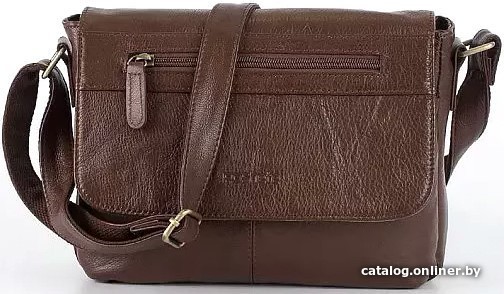  - Женские и мужские сумки Poshete 827-3641D-BRW (коричневый) - 827-3641D-BRW (коричневый)