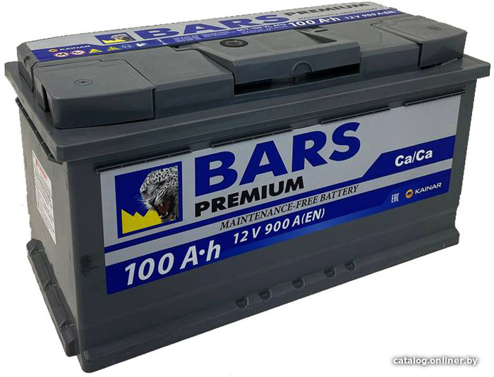  - Автомобильные аккумуляторы BARS Premium 100 R+ (100 А·ч) - Premium 100 R+ (100 А·ч)