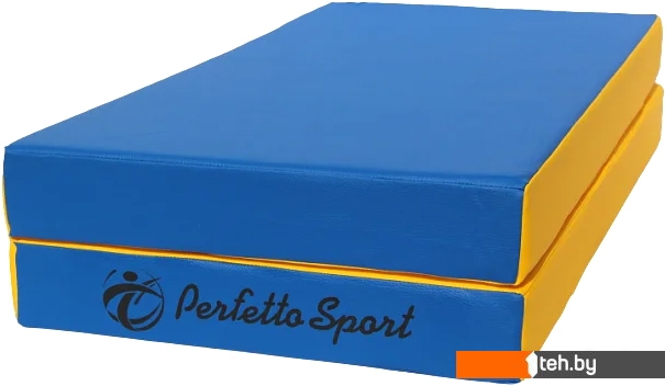  - Детские спортивные комплексы и игровые площадки Perfetto Sport №3 складной 100x100x10 (синий/желтый) - №3 складной 100x100x10 (синий/желтый)