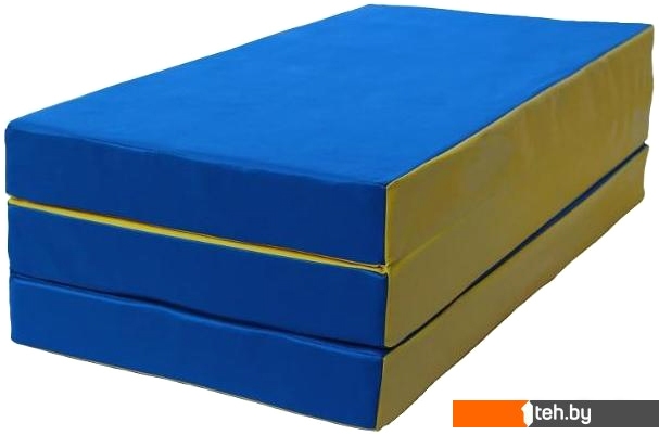 - Детские спортивные комплексы и игровые площадки КМС №4 складной 150x100x10 (синий/желтый) - №4 складной 150x100x10 (синий/желтый)