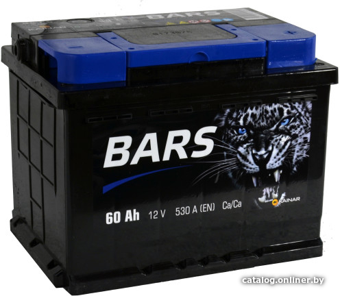  - Автомобильные аккумуляторы BARS 6СТ-60 Евро (60 А·ч) - 6СТ-60 Евро (60 А·ч)