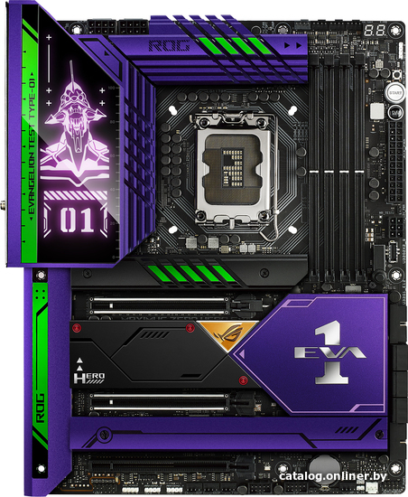  - Материнские платы ASUS ROG Maximus Z690 Hero Eva Edition - ROG Maximus Z690 Hero Eva Edition