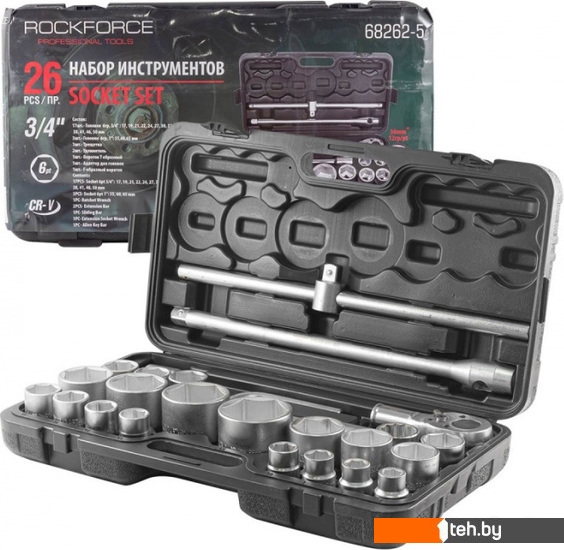  - Наборы инструментов RockForce RF-68262-5 (26 предметов) - RF-68262-5 (26 предметов)