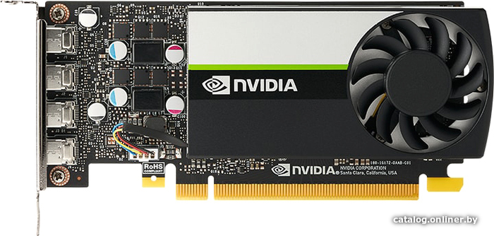  - Видеокарты NVIDIA Quadro T1000 8GB GDDR6 900-5G172-2270-000 - Quadro T1000 8GB GDDR6 900-5G172-2270-000