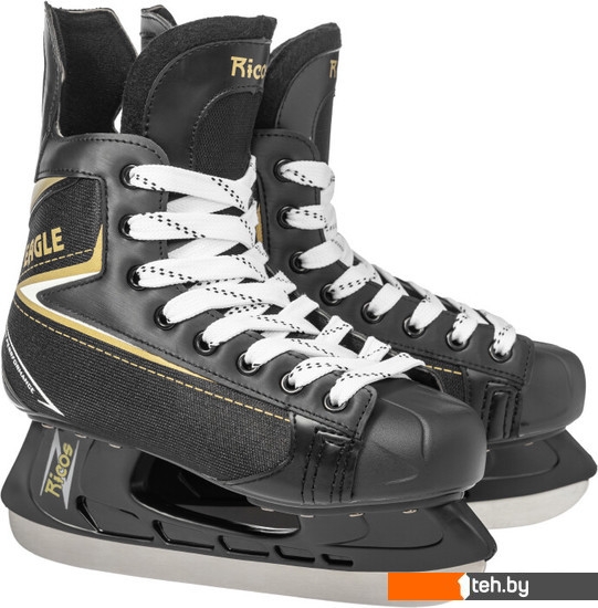  - Коньки Ricos Eagle PW-206AJ (р.41, черный) - Eagle PW-206AJ (р.41, черный)