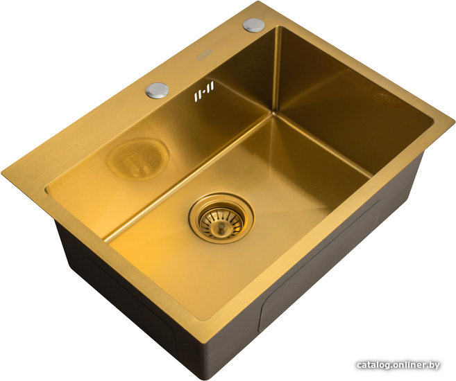  - Кухонные мойки ARFEKA Eco AR 600*500 Golden PVD Nano - Eco AR 600*500 Golden PVD Nano