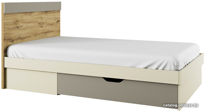  - Кровати Anrex Modern 120S 707222 120x200 (дуб наварра/персидский жемчуг/ирландский ликер) - Modern 120S 707222 120x200 (дуб наварра/персидский жемчуг/ирландский ликер)