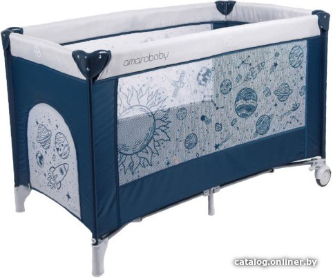  - Детские манежи Amarobaby Multiform Space AMARO-26MSP-Si (синий) - Multiform Space AMARO-26MSP-Si (синий)