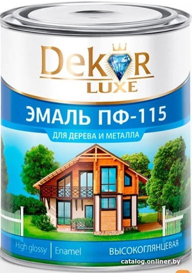  - Краски и эмали Dekor ПФ-115 20 кг (кипарис) - ПФ-115 20 кг (кипарис)