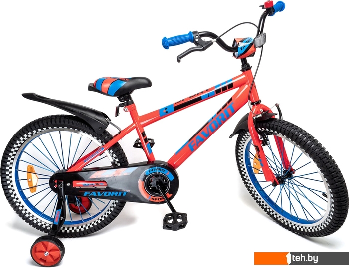  - Детские велосипеды Favorit Sport 20 SPT-20RD (красный) - Sport 20 SPT-20RD (красный)