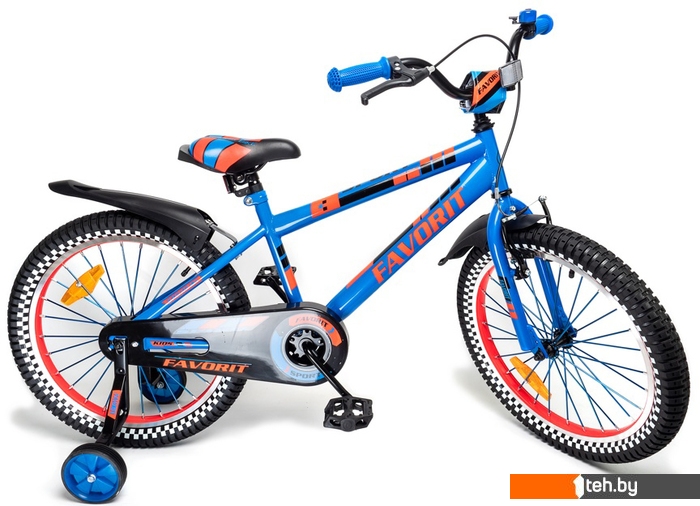  - Детские велосипеды Favorit Sport 20 SPT-20BL (синий) - Sport 20 SPT-20BL (синий)
