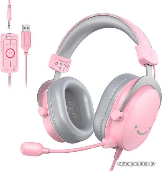  - Наушники и гарнитуры FIFINE H9 (розовый) - H9 (розовый)