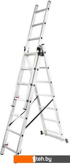  - Лестницы и стремянки ForceKraft BL-E312 (3x12 ступеней) - BL-E312 (3x12 ступеней)
