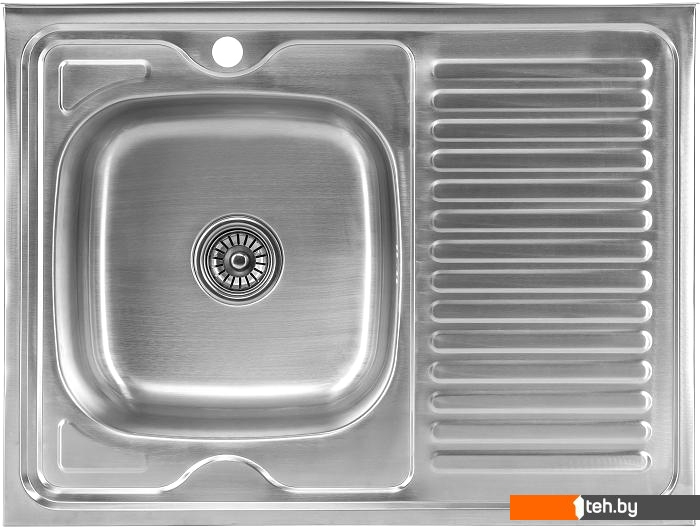  - Кухонные мойки Saniteco 8060S-L (с сифоном) - 8060S-L (с сифоном)