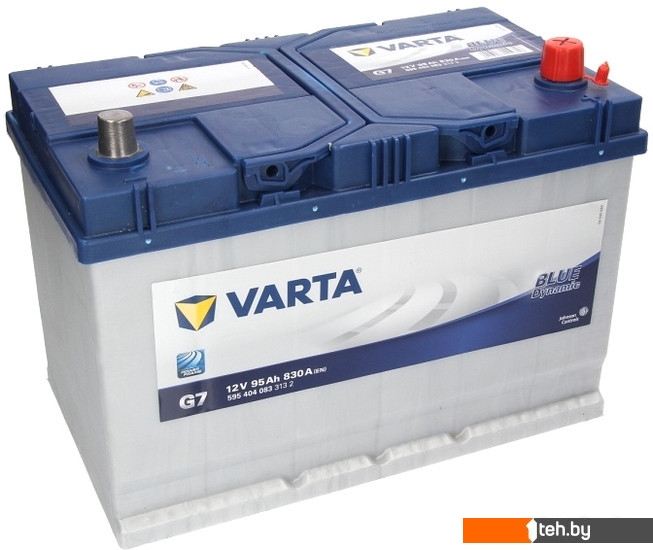  - Автомобильные аккумуляторы Varta Blue Dynamic G7 595 404 083 (95 А/ч) - Blue Dynamic G7 595 404 083 (95 А/ч)