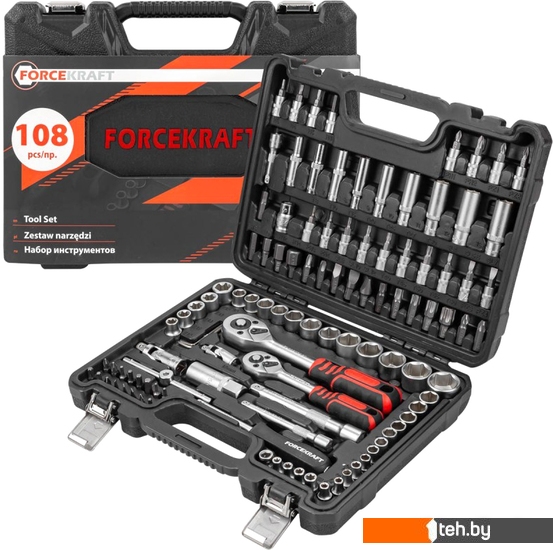  - Наборы инструментов ForceKraft FK-41082-5DS (108 предметов) - FK-41082-5DS (108 предметов)