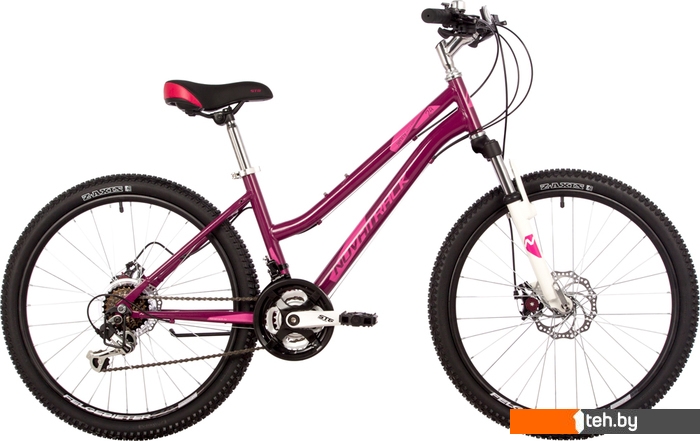  - Велосипеды Novatrack Jenny Pro D new 2023 (вишневый) - Jenny Pro D new 2023 (вишневый)