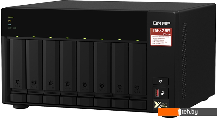  - Сетевые накопители (NAS) QNAP TS-873A-8G - TS-873A-8G