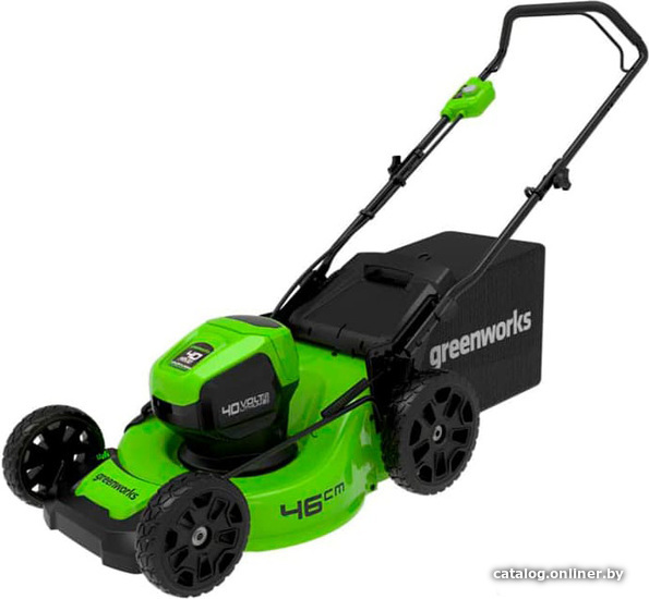  - Газонокосилки Greenworks GD40LM46HPK4 2514407UB (с 1-им АКБ 4 Ач) - GD40LM46HPK4 2514407UB (с 1-им АКБ 4 Ач)