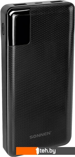  - Портативные зарядные устройства Sonnen Powerbank Q60P 20000mAh (черный) - Powerbank Q60P 20000mAh (черный)