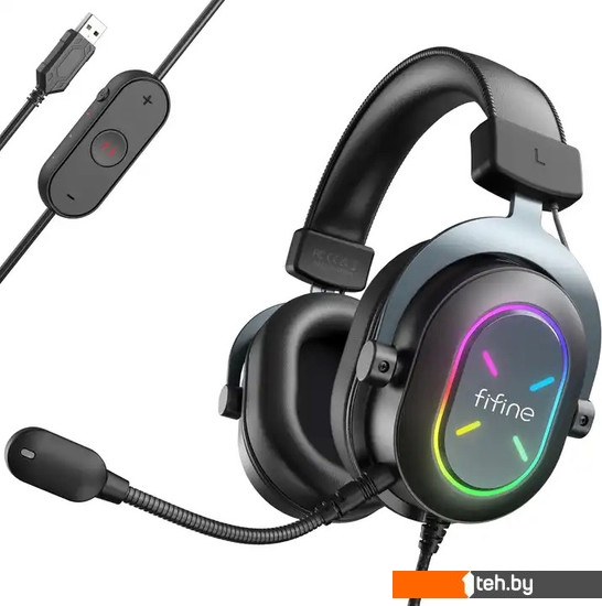  - Наушники и гарнитуры FIFINE H6X (черный) - H6X (черный)