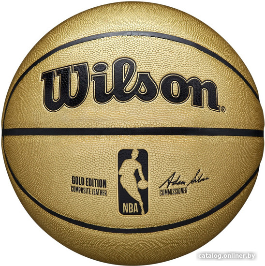  - Мячи Wilson NBA Gold Edition WTB3403XB (7 размер) - NBA Gold Edition WTB3403XB (7 размер)