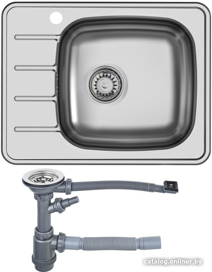  - Кухонные мойки Ukinox Гранд GRM600.480-GT6K 1R (с сифоном S701) - Гранд GRM600.480-GT6K 1R (с сифоном S701)