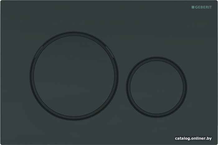  - Клавиши и системы смыва Geberit Sigma 20 115.882.DW.1 (черный матовый) - Sigma 20 115.882.DW.1 (черный матовый)