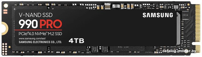  - SSD Samsung 990 Pro 4TB MZ-V9P4T0BW - 990 Pro 4TB MZ-V9P4T0BW