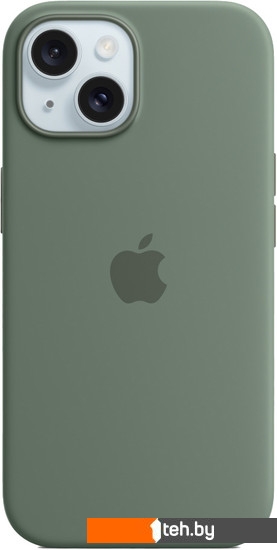  - Чехлы для телефонов Apple MagSafe Silicone Case для iPhone 15 (кипарис) - MagSafe Silicone Case для iPhone 15 (кипарис)