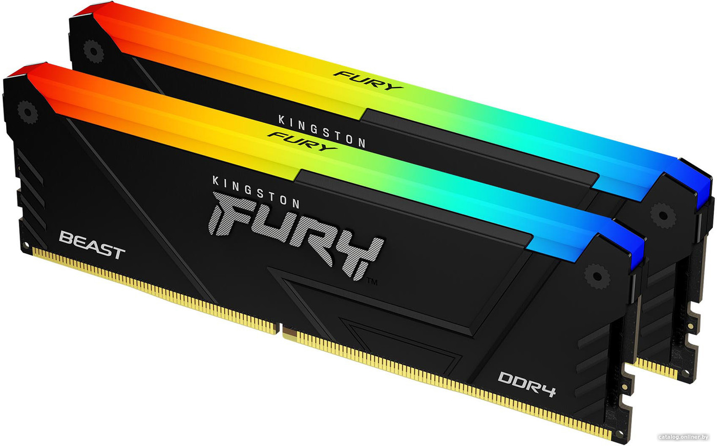  - Оперативная память Kingston FURY Beast RGB 2x16ГБ DDR4 3200МГц KF432C16BB12AK2/32 - FURY Beast RGB 2x16ГБ DDR4 3200МГц KF432C16BB12AK2/32
