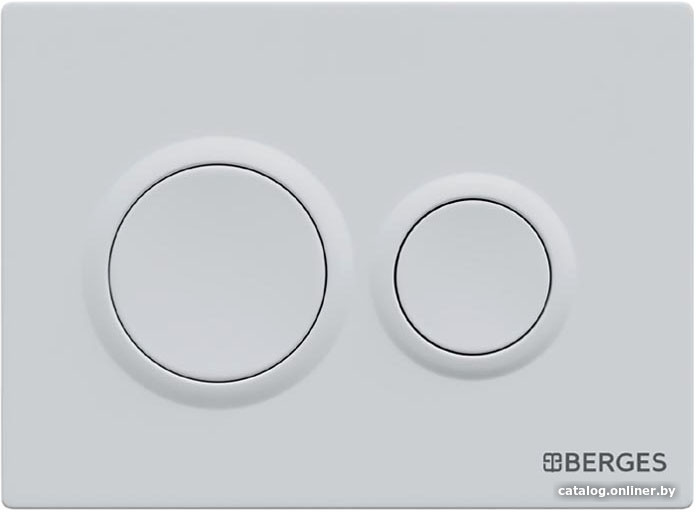  - Клавиши и системы смыва Berges Wasserhaus Novum O4 040064 (белый) - Novum O4 040064 (белый)