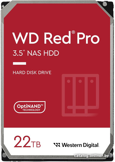  - Жесткие диски WD Red Pro 22TB WD221KFGX - Red Pro 22TB WD221KFGX