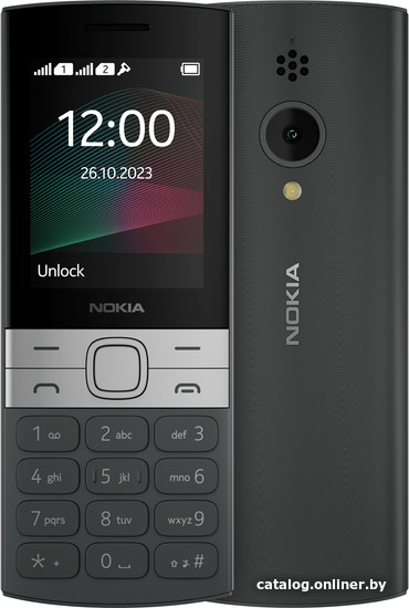  - Мобильные телефоны Nokia 150 (2023) Dual SIM TA-1582 (черный) - 150 (2023) Dual SIM TA-1582 (черный)