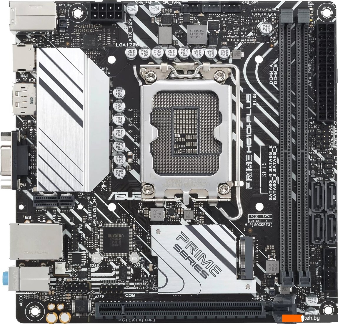  - Материнские платы ASUS Prime H610I-PLUS-CSM - Prime H610I-PLUS-CSM