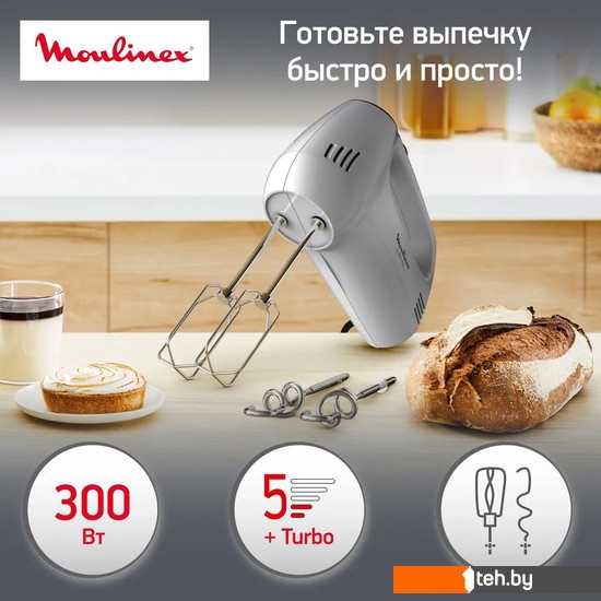  - Ручные миксеры Moulinex Quick Mix HM310E10 - Quick Mix HM310E10