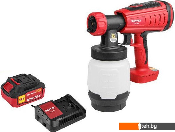 - Электрические краскораспылители Wortex CPS 1808 1333406 (с 1-им АКБ) - CPS 1808 1333406 (с 1-им АКБ)