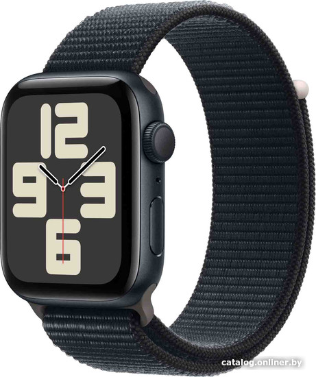  - Умные часы и браслеты Apple Watch SE 2 44 мм (алюминиевый корпус, полуночный/полуночный, нейлоновый ремешок) - Watch SE 2 44 мм (алюминиевый корпус, полуночный/полуночный, нейлоновый ремешок)