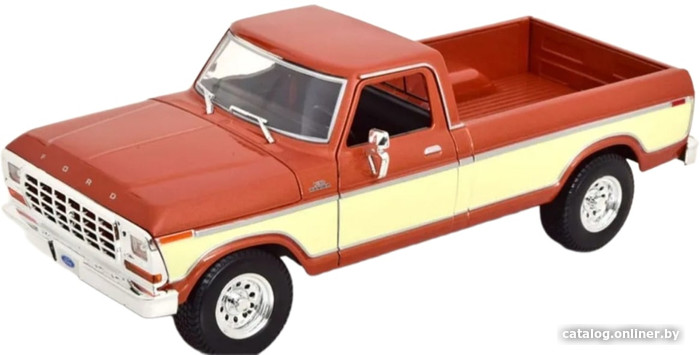  - Игрушечный транспорт Maisto 1979 Ford F150 Pick-up 31462BN (коричневый) - 1979 Ford F150 Pick-up 31462BN (коричневый)