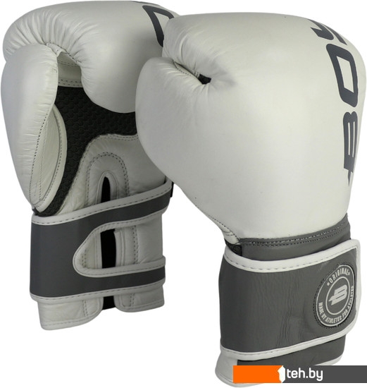  - Спортивная защита BoyBo Ice BBG800 (12oz, белый/серый) - Ice BBG800 (12oz, белый/серый)