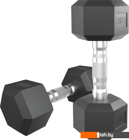  - Гантели, гири, штанги Unixfit DBHEX7.5 7.5 кг - DBHEX7.5 7.5 кг