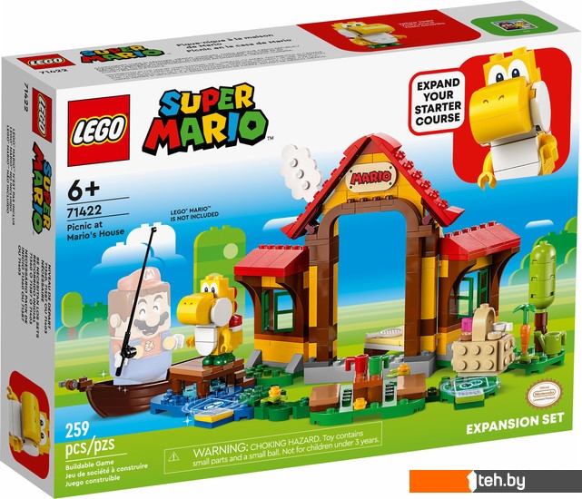  - Конструкторы LEGO Super Mario 71422 Дополнительный набор: Пикник в доме Марио - Super Mario 71422 Дополнительный набор: Пикник в доме Марио