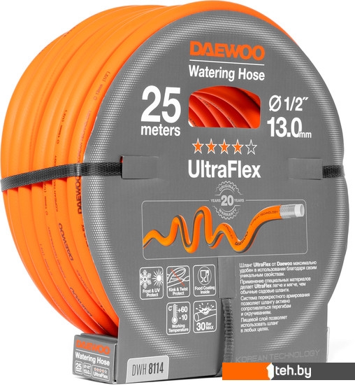  - Поливочные шланги Daewoo Power UltraFlex DWH 8114 (1/2