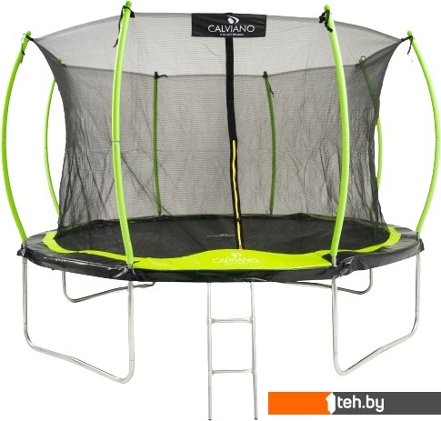  - Батуты Calviano Inside Master Green 374 см - 12ft (внутренняя сетка, с лестницей) - Inside Master Green 374 см - 12ft (внутренняя сетка, с лестницей)