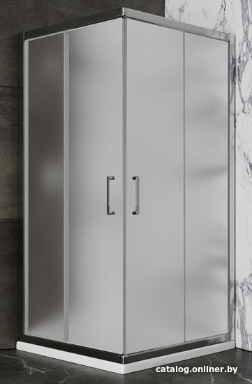  - Душевые кабины Roxen Caspia 55060-90C 90х90 (матовое стекло/хром) - Caspia 55060-90C 90х90 (матовое стекло/хром)