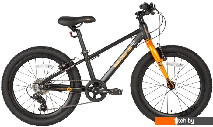  - Детские велосипеды Maxiscoo 5Bike 20 M 2024 (черный матовый) - 5Bike 20 M 2024 (черный матовый)
