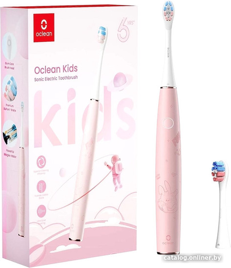 - Электрические зубные щетки и ирригаторы Oclean Kids (розовый) - Kids (розовый)